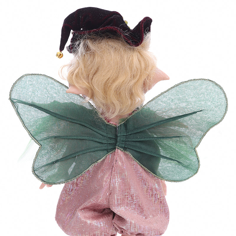 16-Inch/40cm Vinyl Forest Sprite Red-purple Doll - Reborn Doll Australia