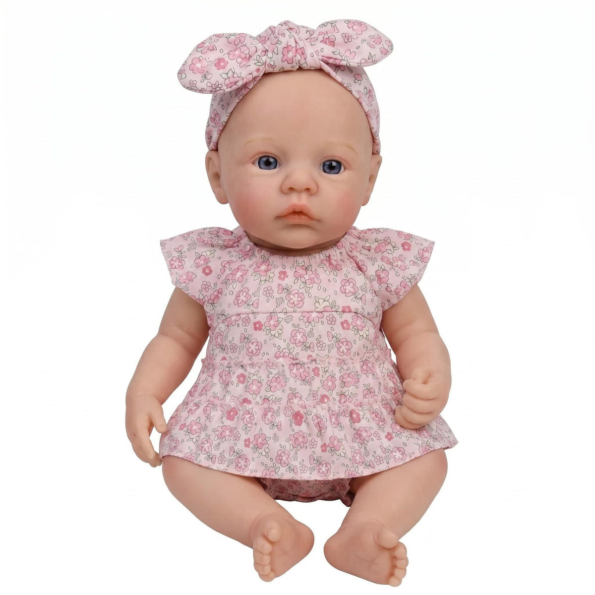Reborn Baby Dolls 18 Inch - Realistic Newborn Girl Soft Full Silicone Body - Cute Lifelike Doll for Kids Ages 3+