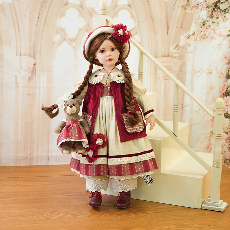 28 Inch/70cm Hand-painted Modern Elegance Collectible Girl Dolls Gift - Reborn Doll Australia