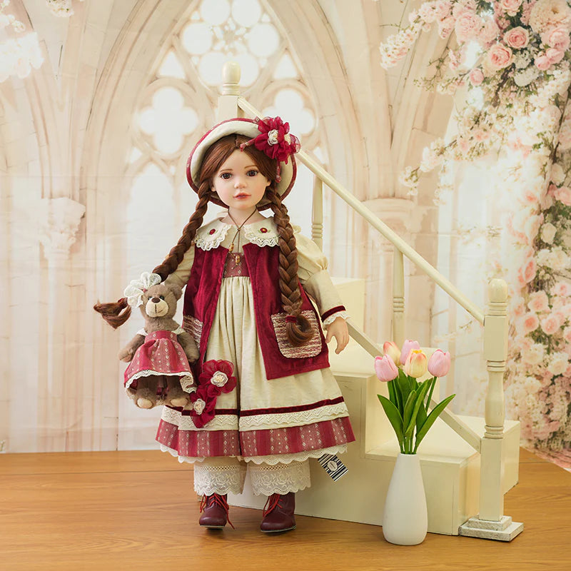 28 Inch/70cm Hand-painted Modern Elegance Collectible Girl Dolls Gift - Reborn Doll Australia
