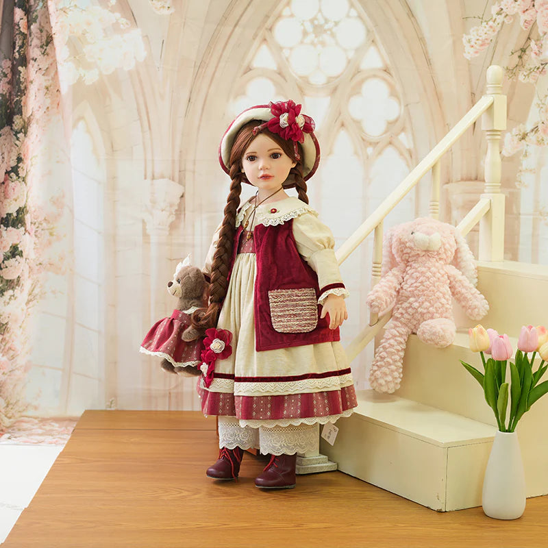 28 Inch/70cm Hand-painted Modern Elegance Collectible Girl Dolls Gift - Reborn Doll Australia