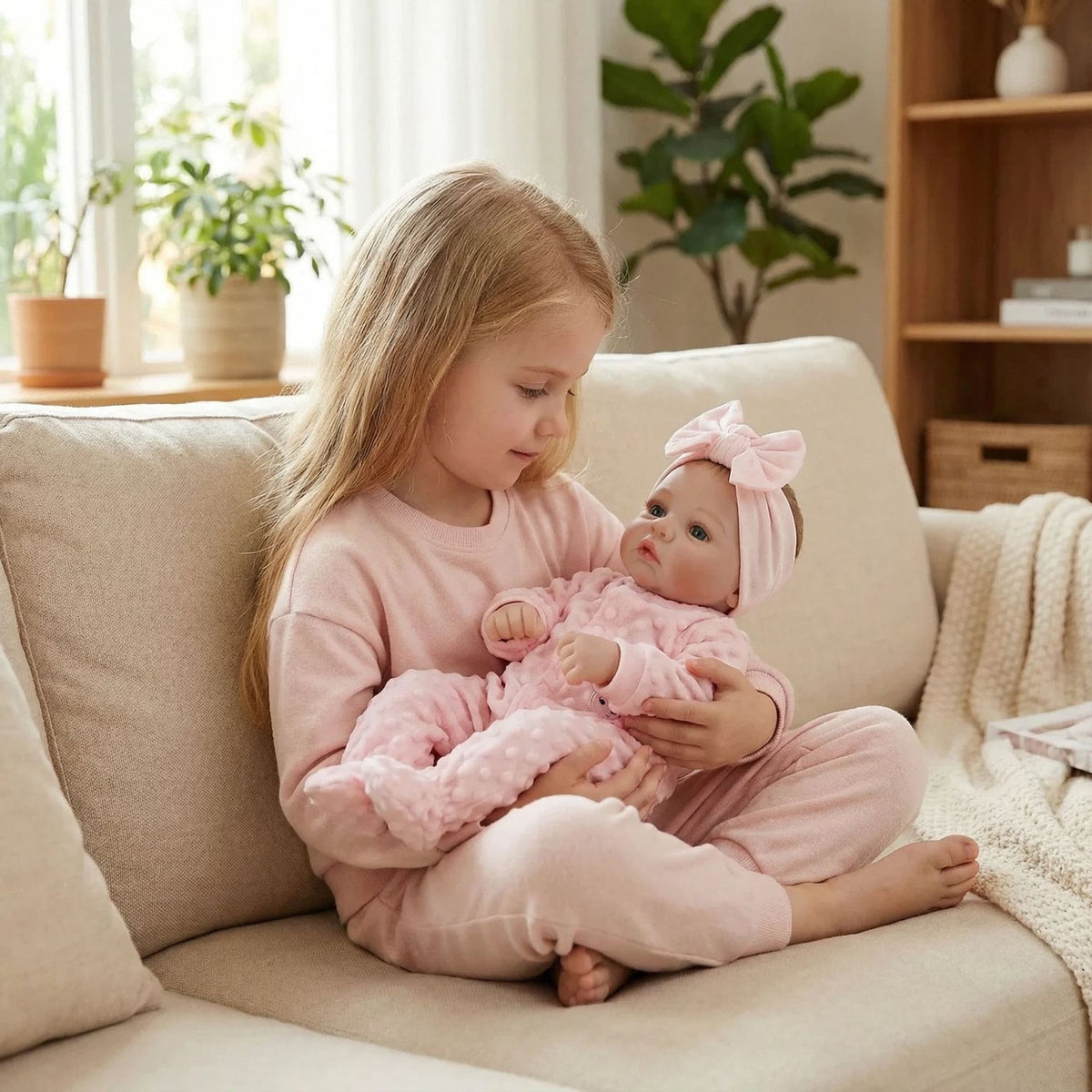 Realistic 18 inch reborn doll