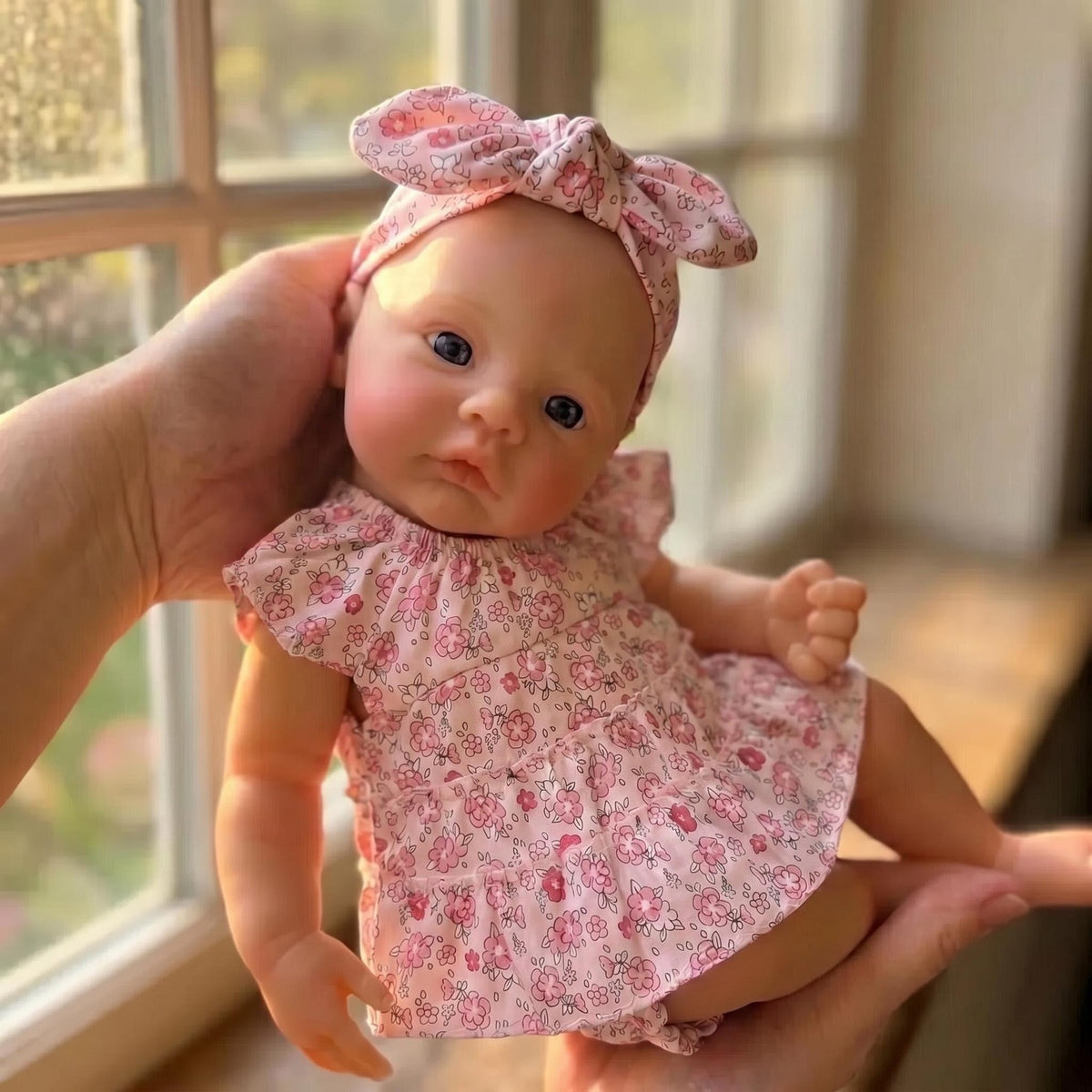Reborn Baby Dolls 18 Inch - Realistic Newborn Girl Soft Full Silicone Body - Cute Lifelike Doll for Kids Ages 3+