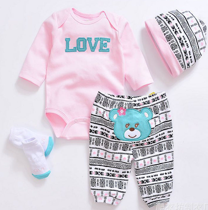 Rebirth doll simulation baby doll clothes suitable for 20-22 inches 50-55CM