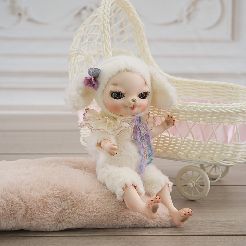 Posable Porcelain Puppy Doll Ball-Jointed Doll (BJD) 10 Inch/25cm - Reborn Doll Australia