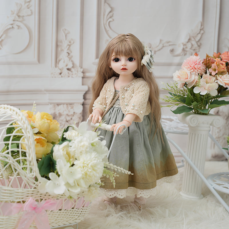 18‑Inch/45cm Country‑Style Hand‑Painted Dress Up Ball‑Jointed Doll (BJD) - Reborn Doll Australia