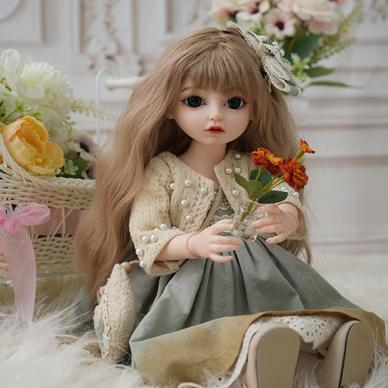 18‑Inch/45cm Country‑Style Hand‑Painted Dress Up Ball‑Jointed Doll (BJD) - Reborn Doll Australia