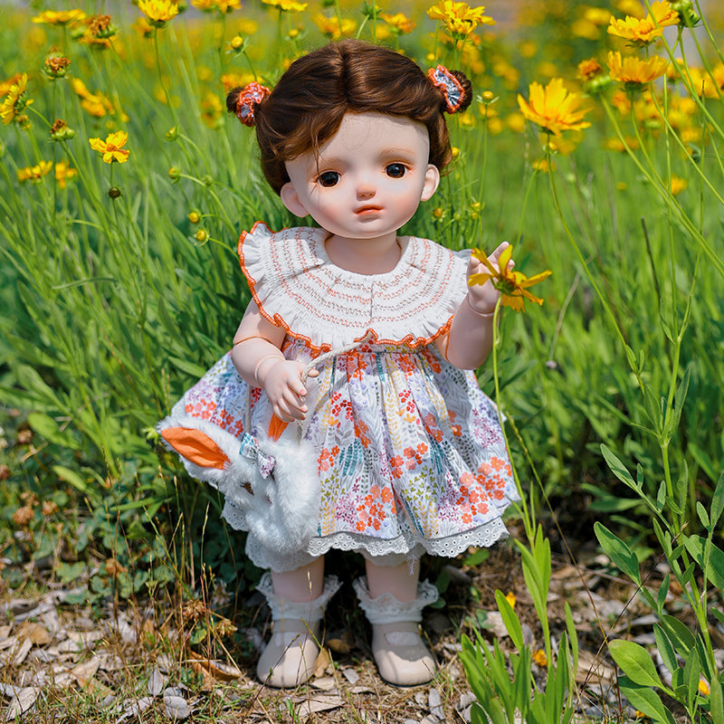 Reborn Girl 20 Inch/50cm Hard Vinyl Lifelike Newborn BJD Toddler Dolls for Kids - Reborn Doll Australia