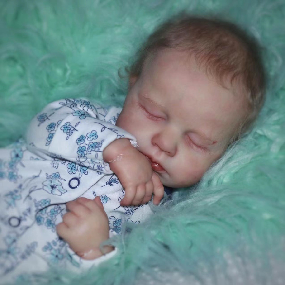 19 inch Reborn Dolls with Cloth Body Soft Vinyl limbs Touch Soft, Toys for Girls Reborn Dolls