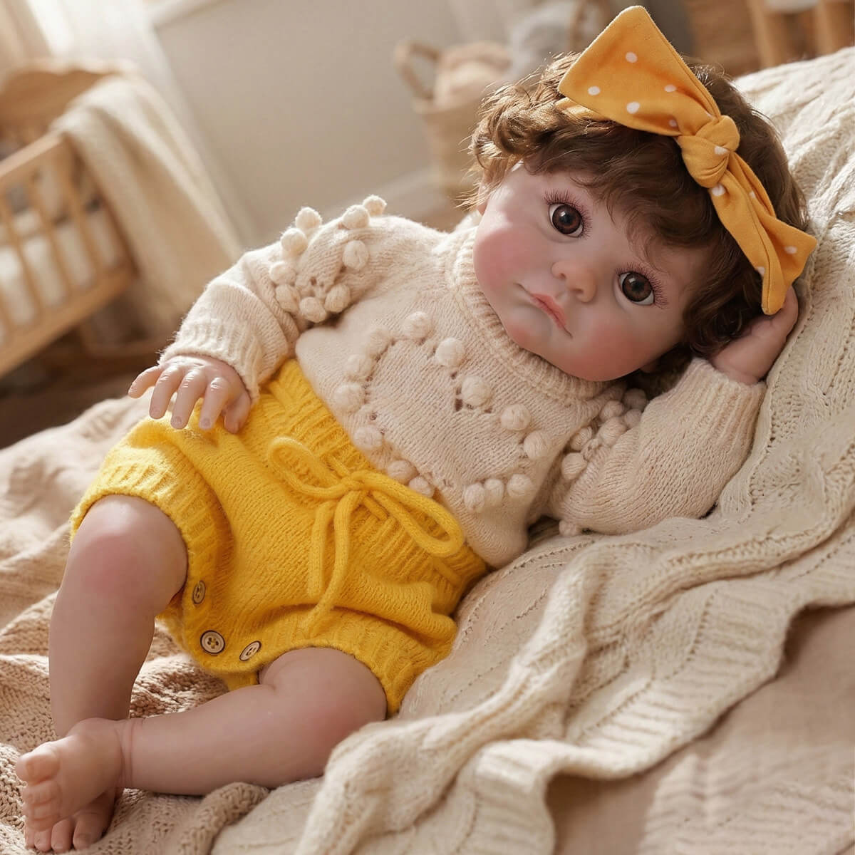 24 inch 60cm Rebirth Doll Plant Released Height Color