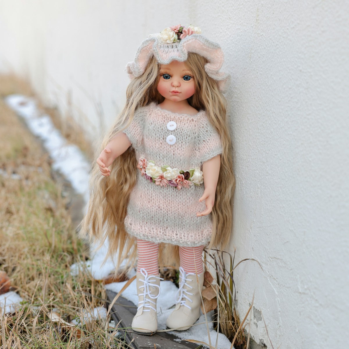 45cm Doll American Girl Dress Up Playhouse Toy Doll