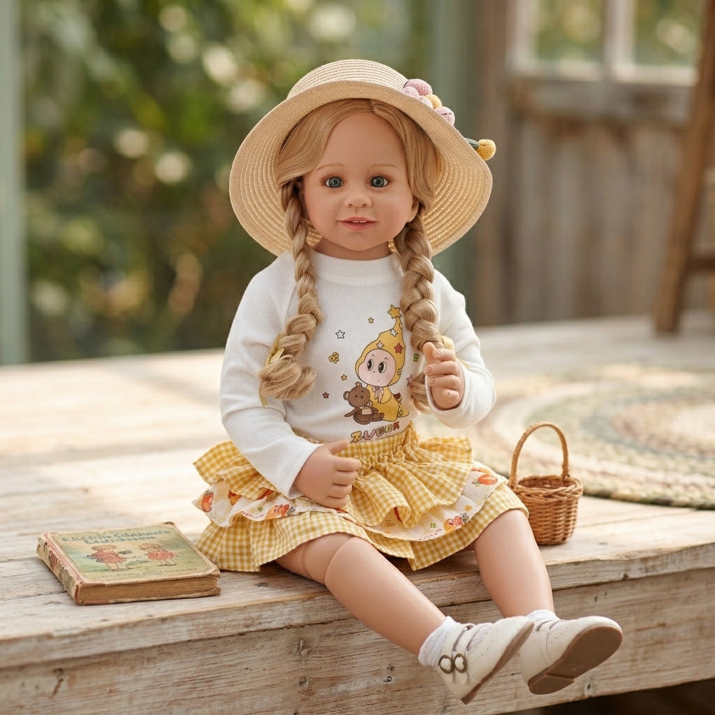 80cm 2-3 year old girl doll, real and high fidelity BJD joint doll