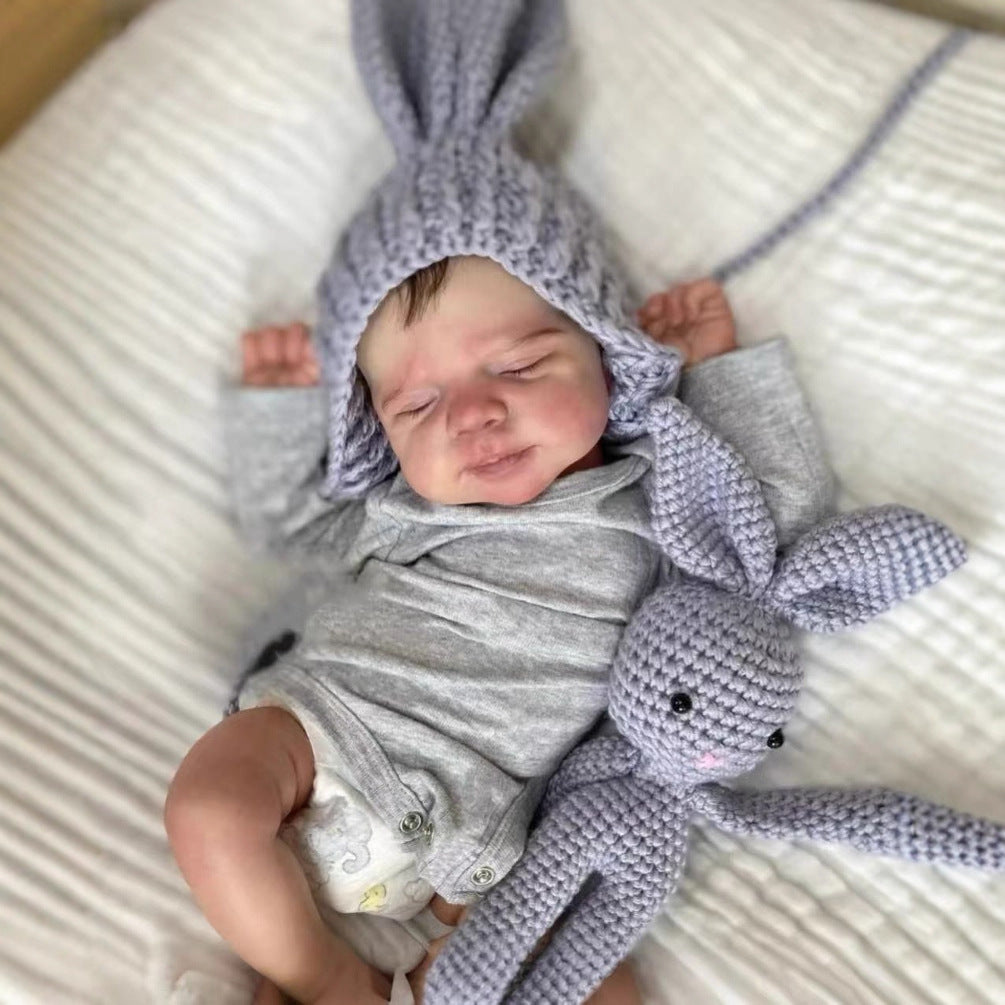 50cm Simulated Baby Full Vinyl Reborn doll 3D Skin Pascal children's gift