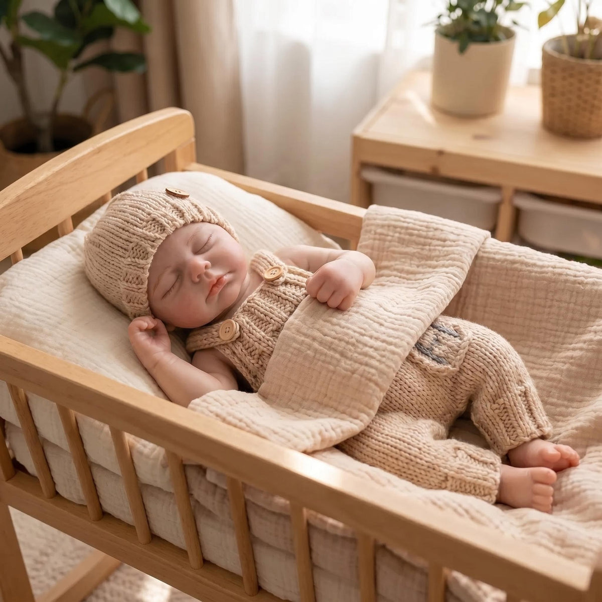 18 inch with Full Silicone Reborn Doll, Great Present to Celebrate Birthdays, Christmas and Other Western Festivals for Doll Lovers of All Ages