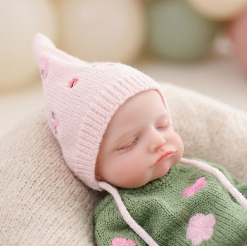 17 inch Full Silicone Body Reborn Doll Girls Simulation Baby Shower Toy Gift