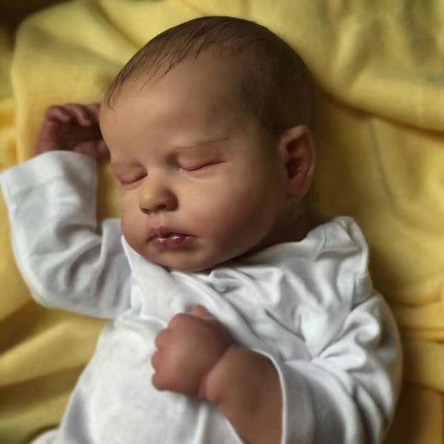19 inch Reborn Baby Dolls Full Vinyl Body Realistic Handmade Newborn Girl Dolls for Gifts