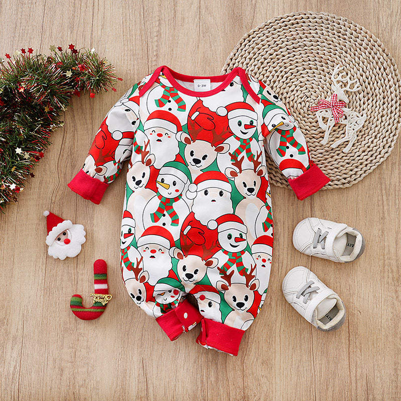 Various styles of Christmas party outfits for babies, suitable for 23/26/28-inch sizes