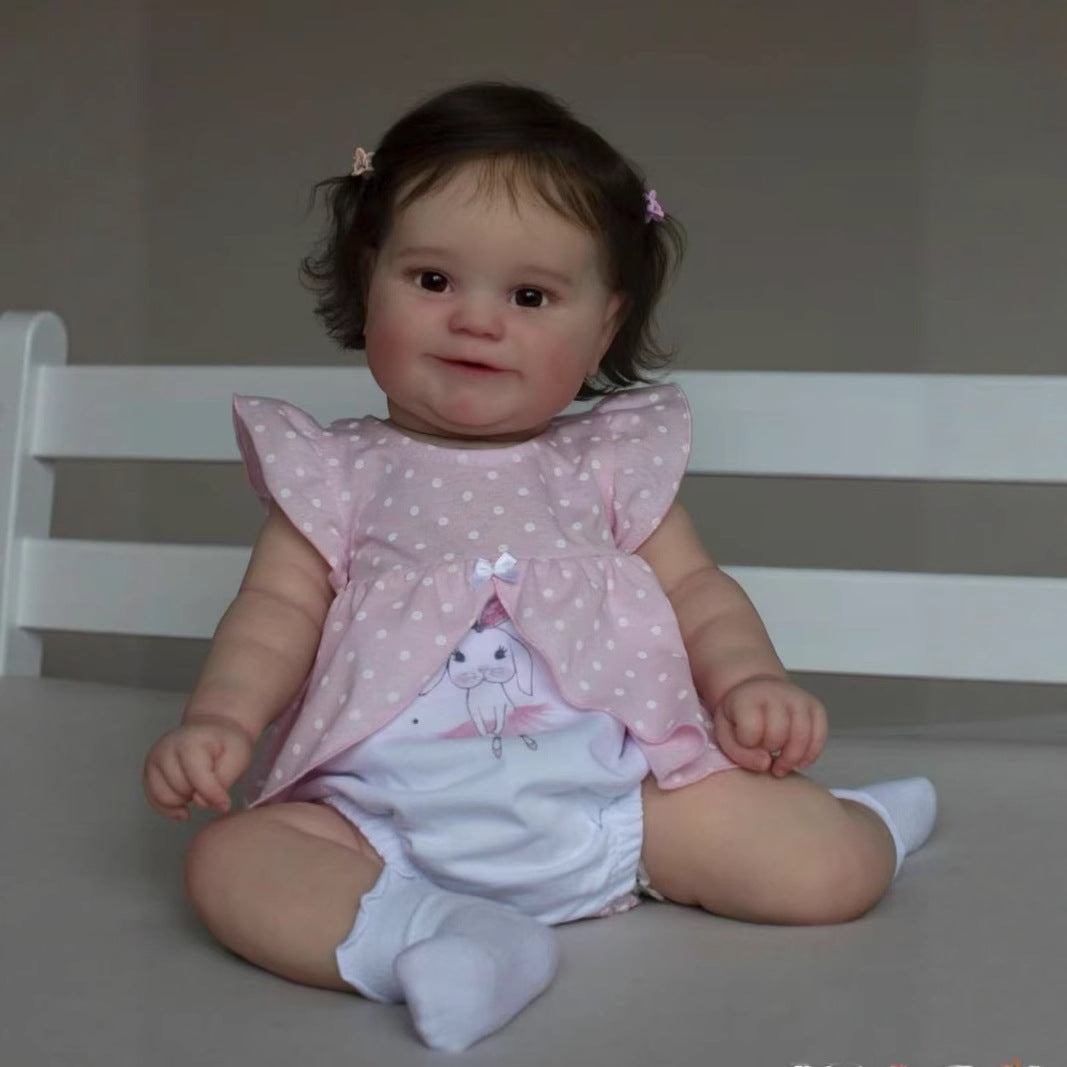 50cm Simulated Baby Full Vinyl Reborn doll 3D Skin Maddie children's gift