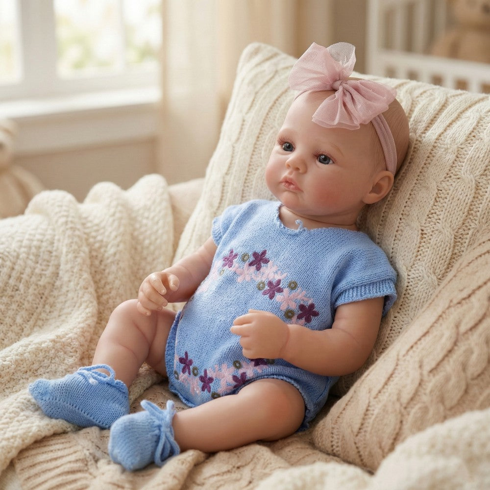 50cm Reborn Doll Full Rubber Simulation Baby