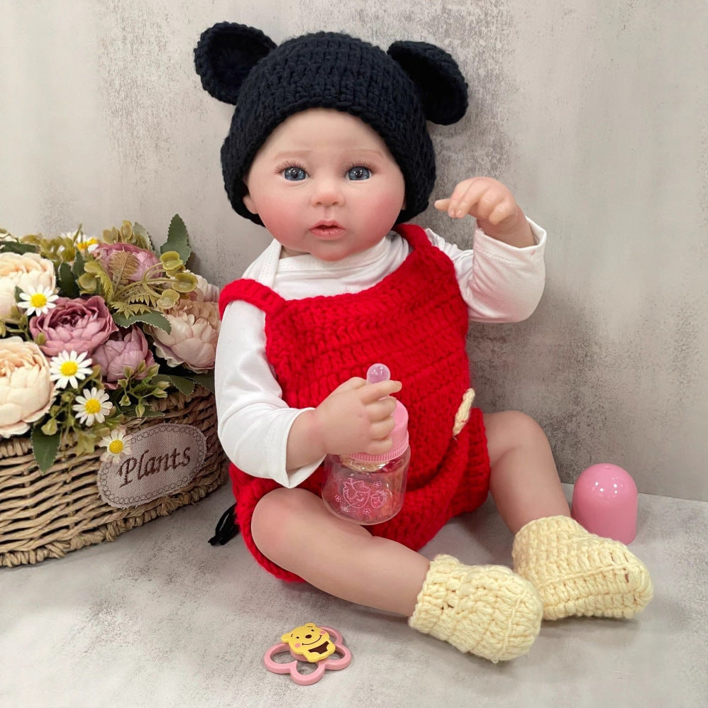 50cm 3D High Color Simulated Baby Full Vinyl Rebirth Doll children's gift