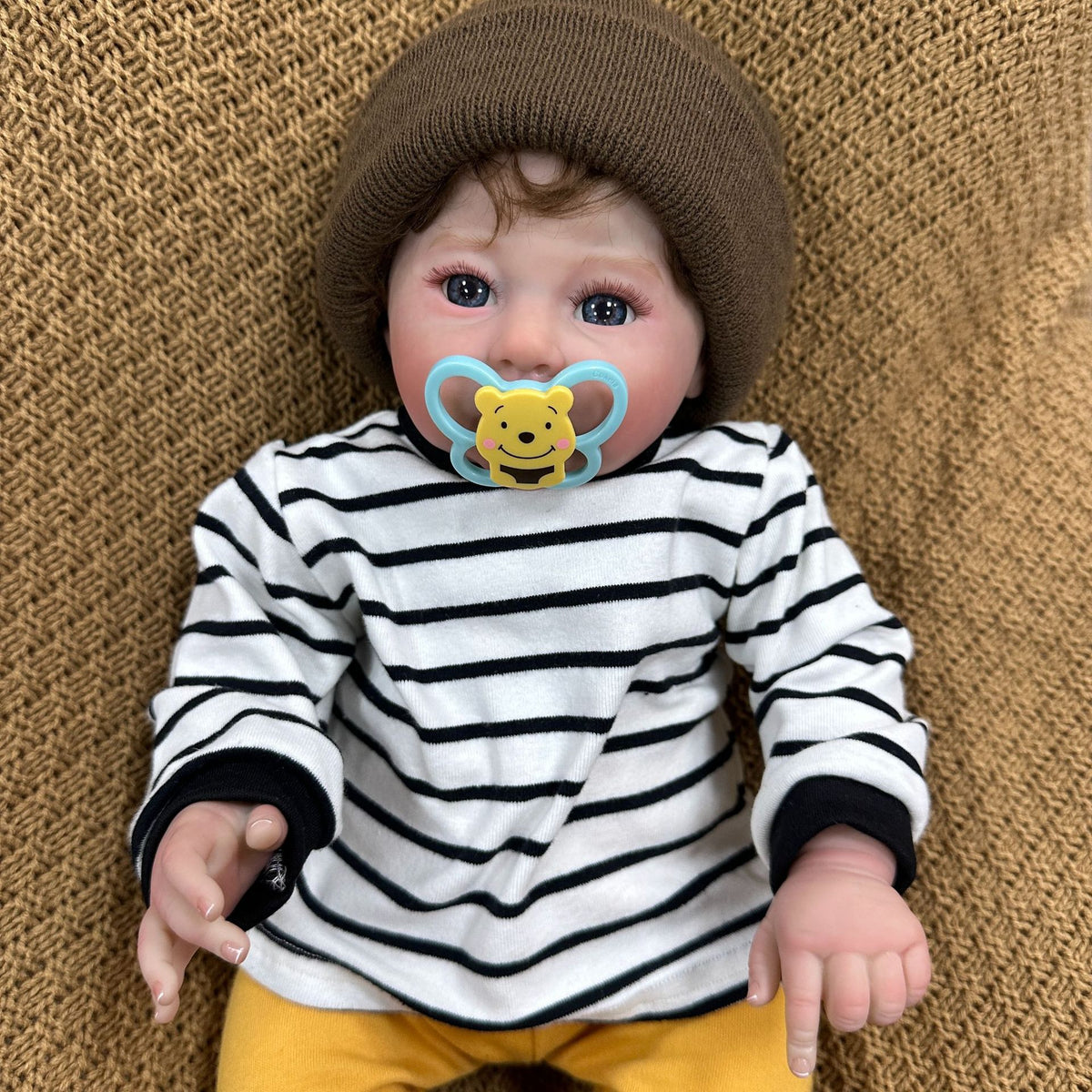20 inch with Cloth Body Touch Soft Newborn Baby Dolls Toys for Girls Reborn Dolls