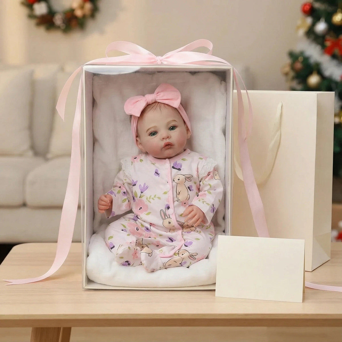 REALISTIC SWEET GALLERY 18-Inch Lifelike Reborn Baby Dolls with Toy & Gift Set for Kids Age 3+