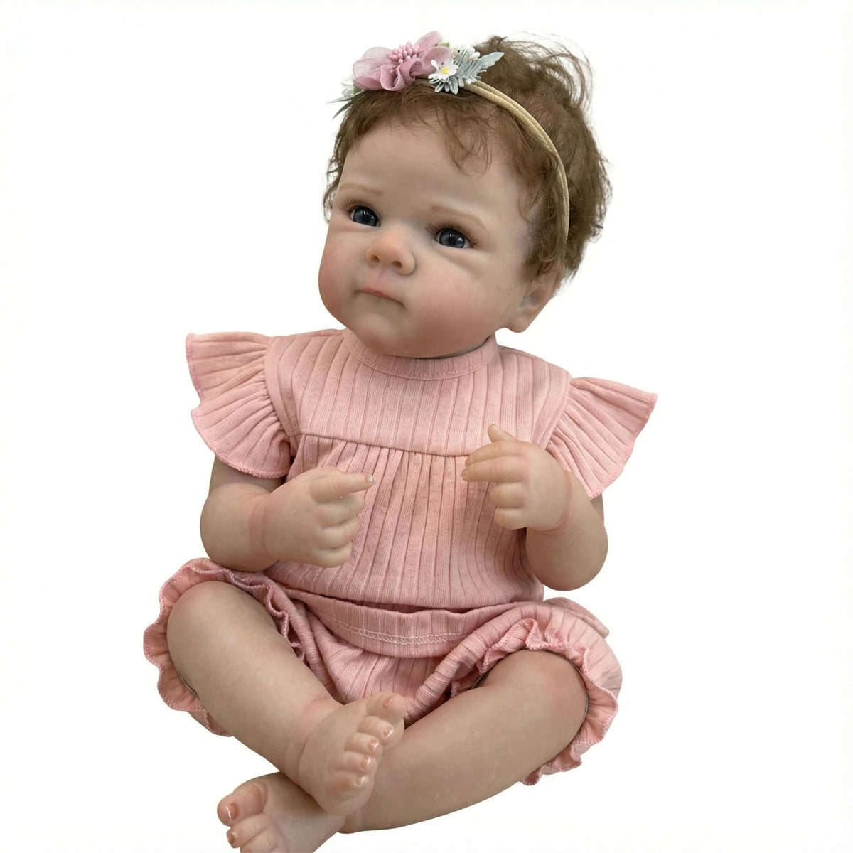 45cm Reborn Baby Doll Bettie Soft Vinyl Toy Lifelike Baby Doll Christmas Gift for Grils