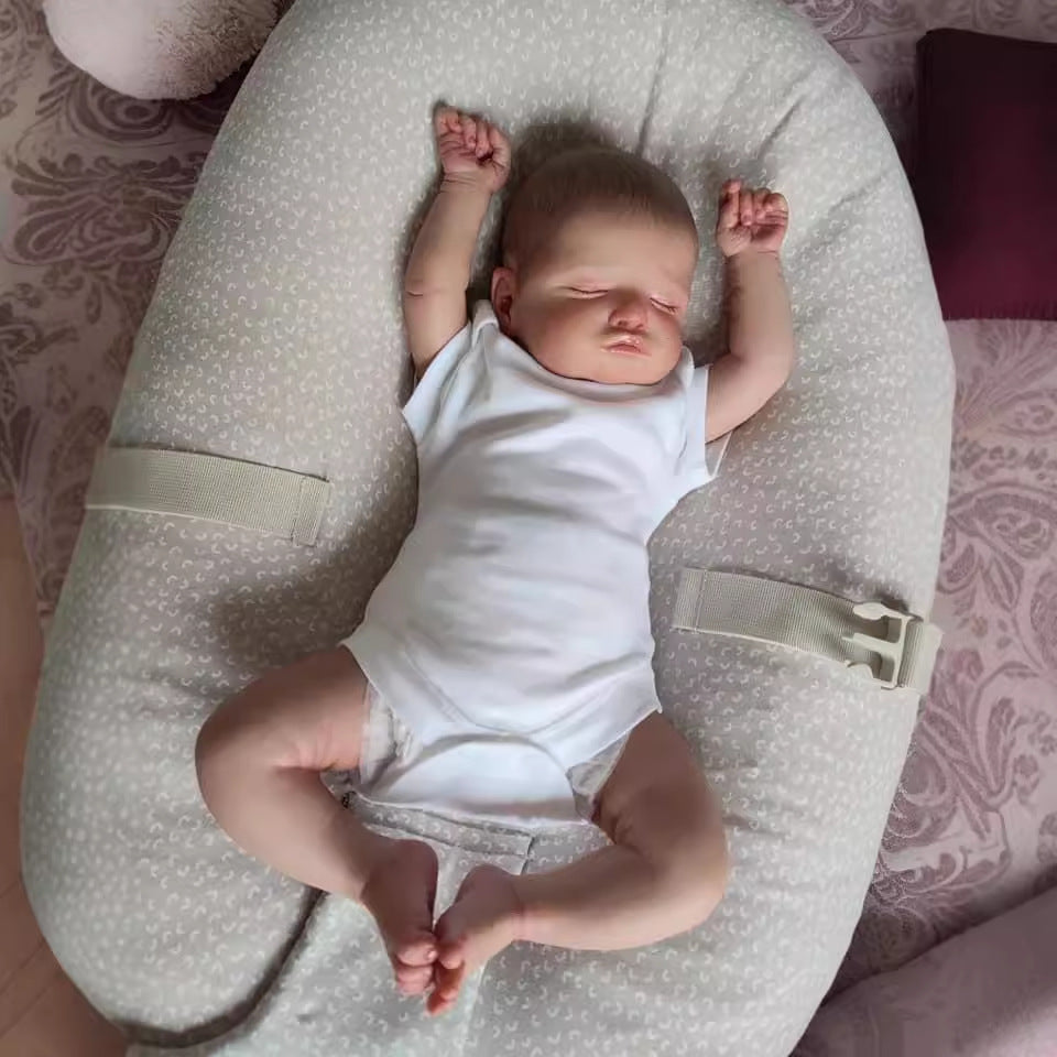 19 inch Reborn Dolls with Cloth Body Touch Soft Newborn Baby Dolls Toys for Girls Reborn Dolls