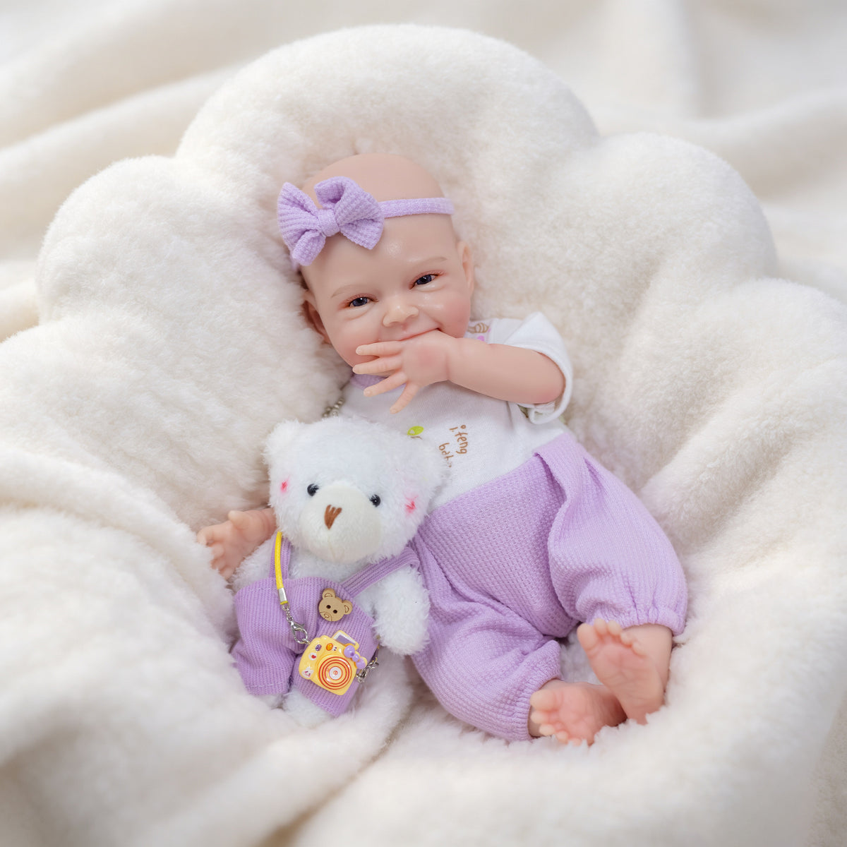 12 Inch Full Silicone Lifelike Doll, Cherished Keepsake for Kids and Adult Collectors