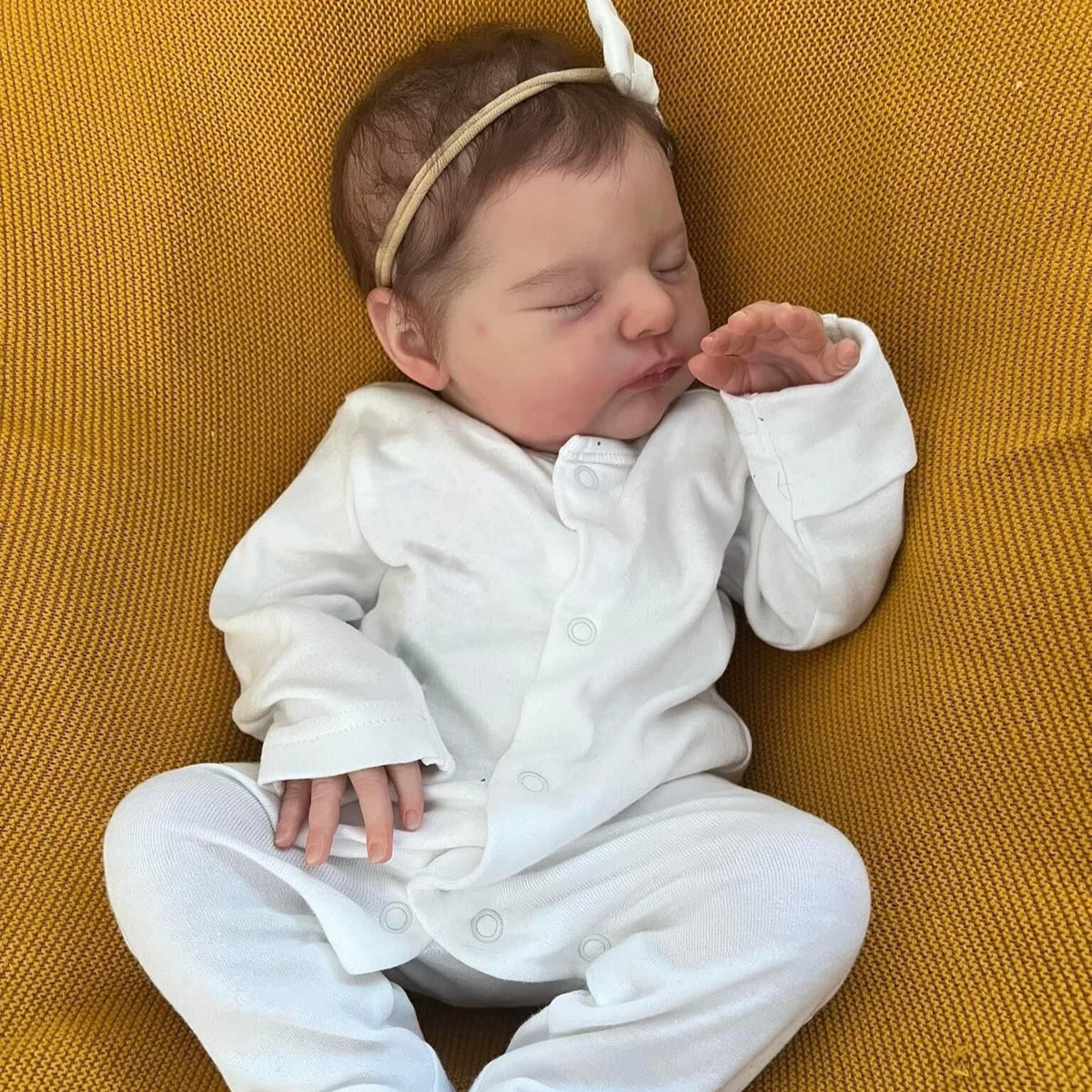 20 inch Reborn Dolls with Cloth Body Touch Soft Newborn Baby Dolls Toys for Girls