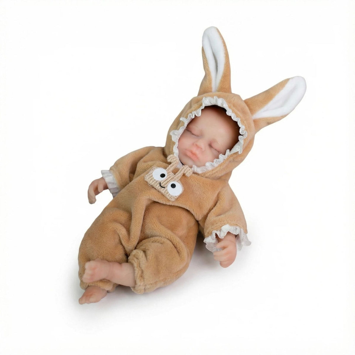 15CM Snail Small Ears Silicone Reborn Doll
