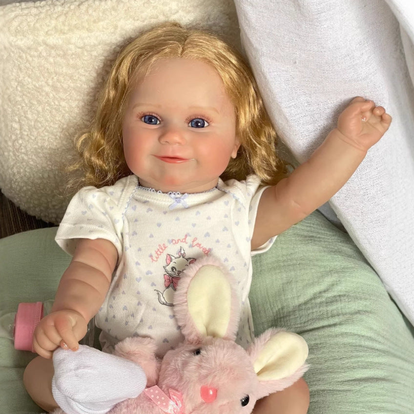 50cm Simulated Baby Full Vinyl Reborn doll  Maddie children's gift