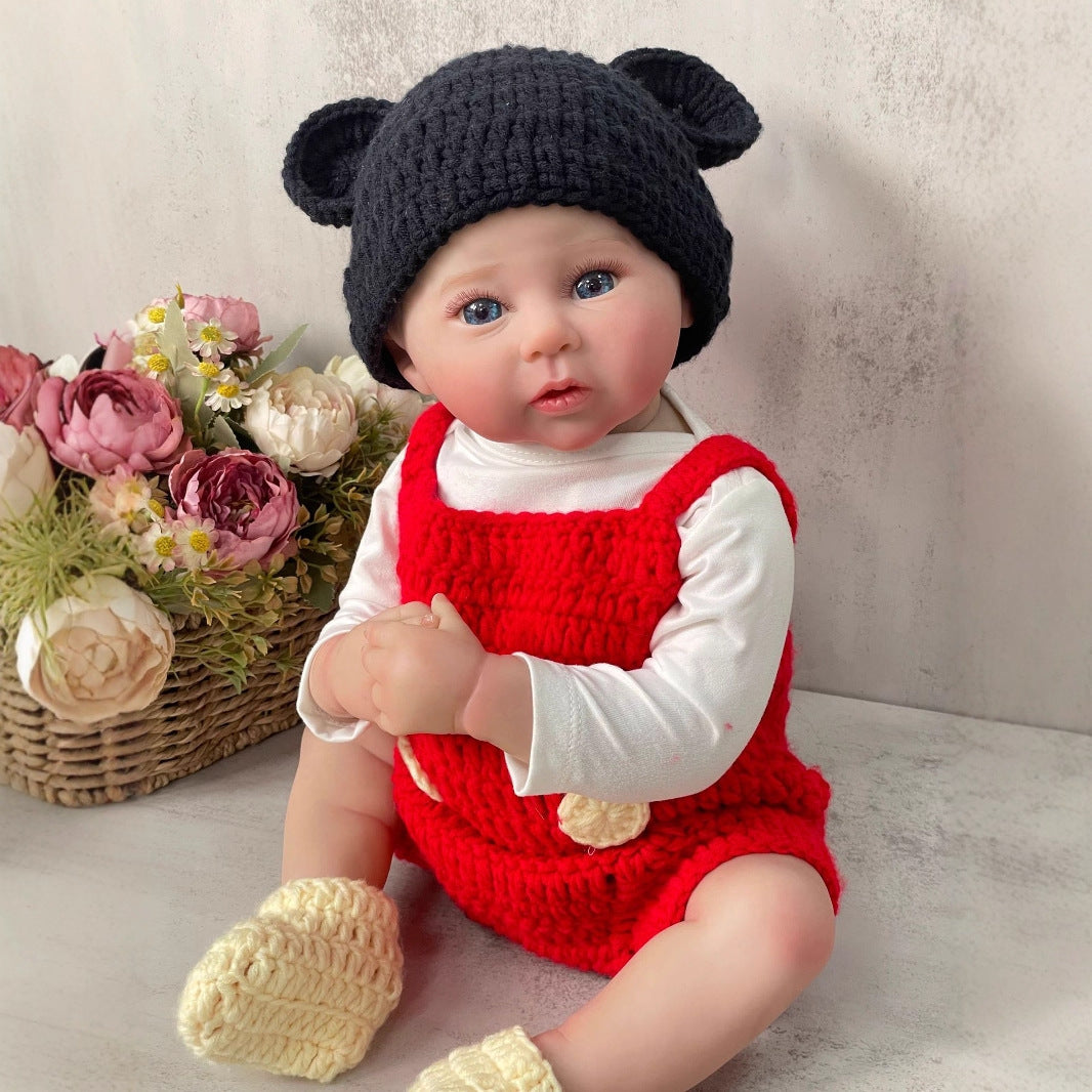 50cm 3D High Color Simulated Baby Full Vinyl Rebirth Doll children's gift