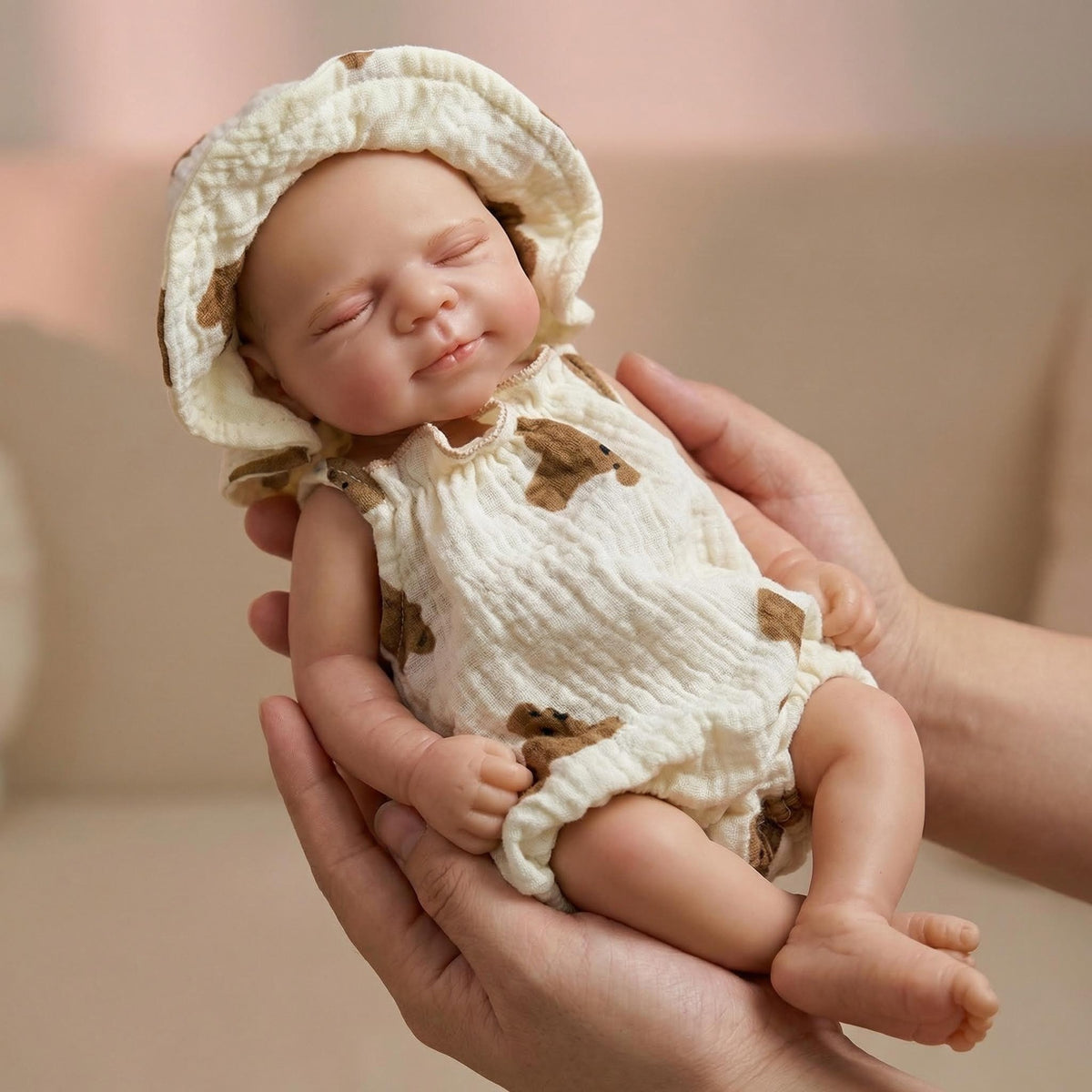 12 inch sleeveless jumpsuit pascale solid silicone reborn doll