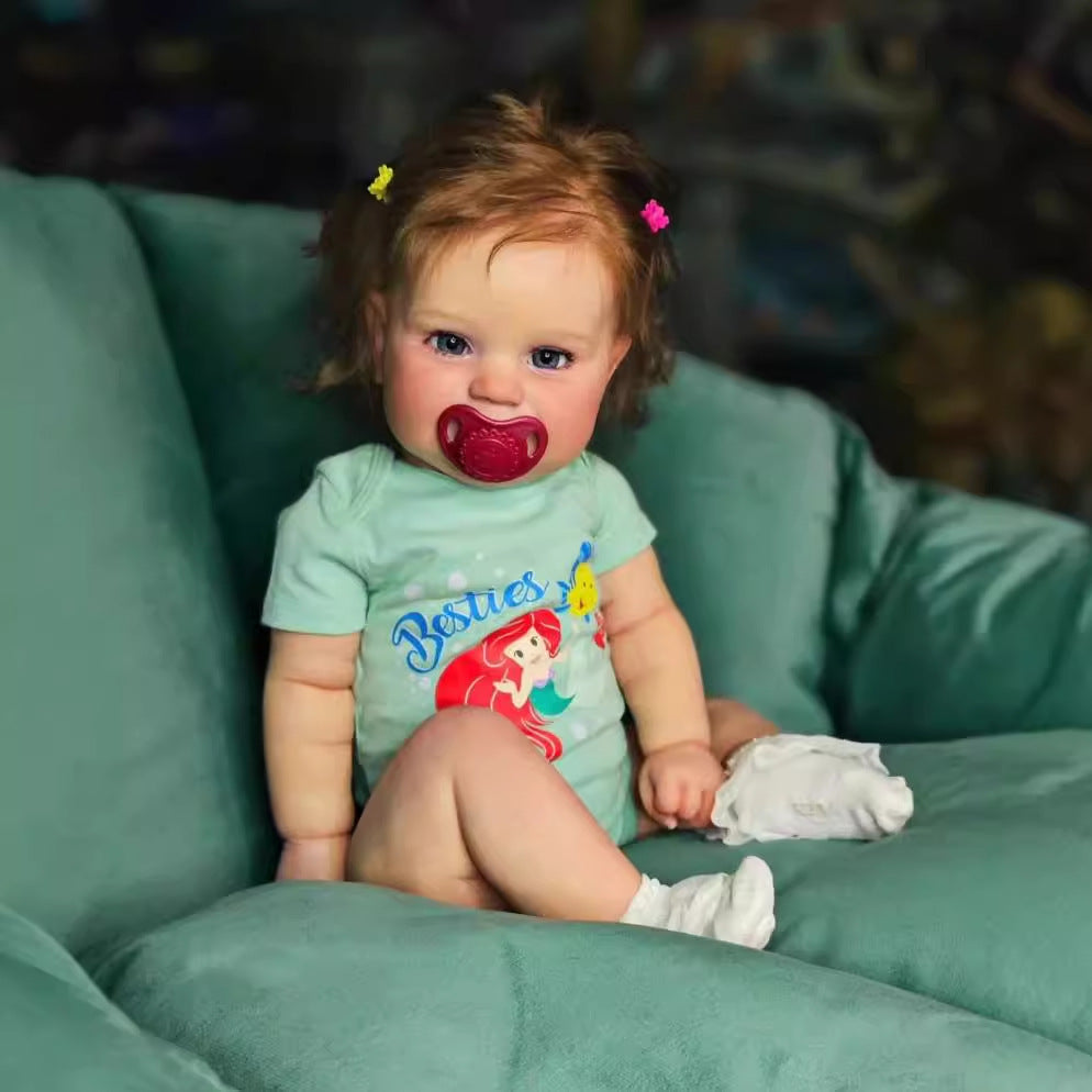 50cm Simulated Baby Full Vinyl Rebirth Doll 3D Skin