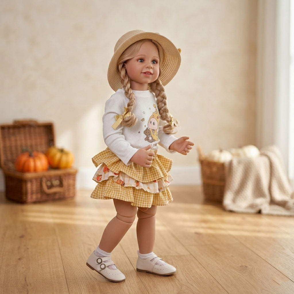80cm 2-3 year old girl doll, real and high fidelity BJD joint doll