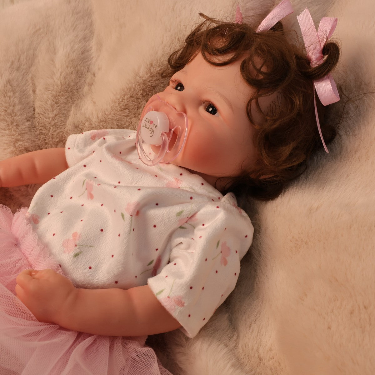 16 Inch Soft Silicone Reborn Baby Doll Lifelike Newborn Baby Cute Girl Realistic Children