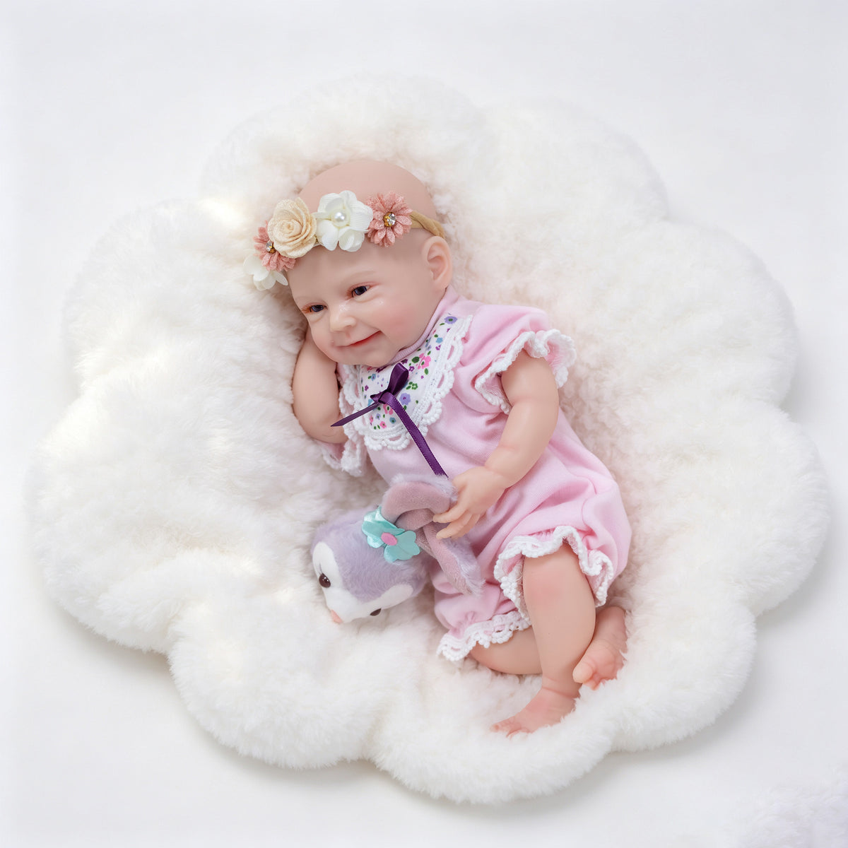 12 Inch Full Silicone Lifelike Doll, Cherished Keepsake for Kids and Adult Collectors