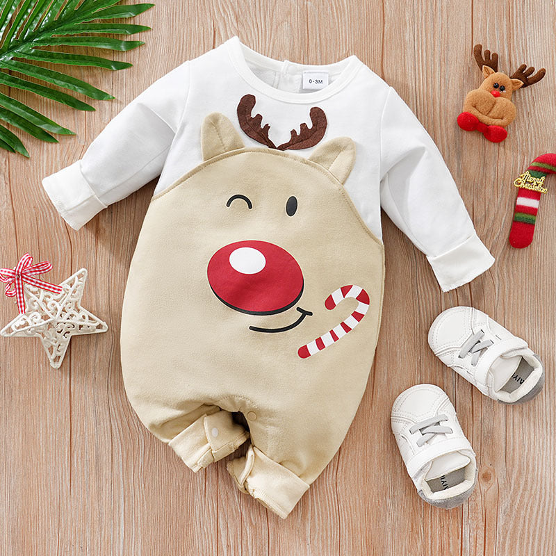 Various styles of Christmas party outfits for babies, suitable for 23/26/28-inch sizes