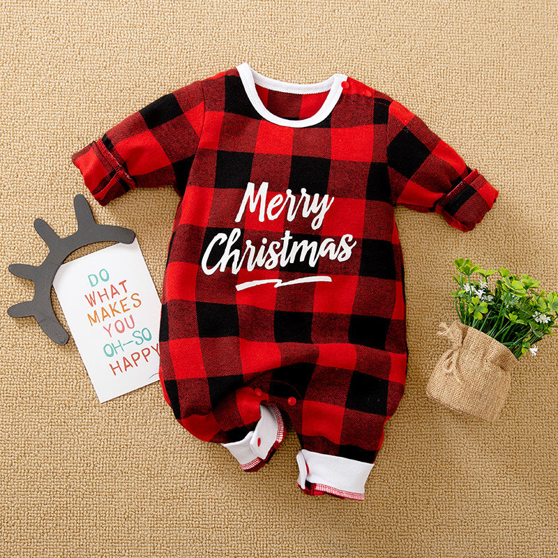 Various styles of Christmas party outfits for babies, suitable for 23/26/28-inch sizes