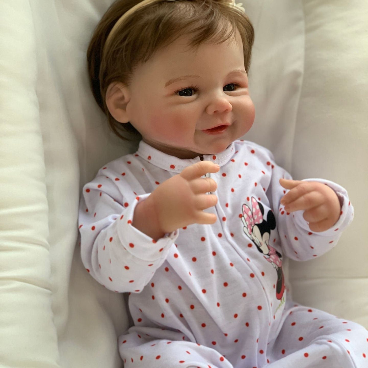 18 inch WIth Cloth Body Reborn Doll, Different types and styles of dolls are available. Holiday Collectible Present Or Brithday Gifts