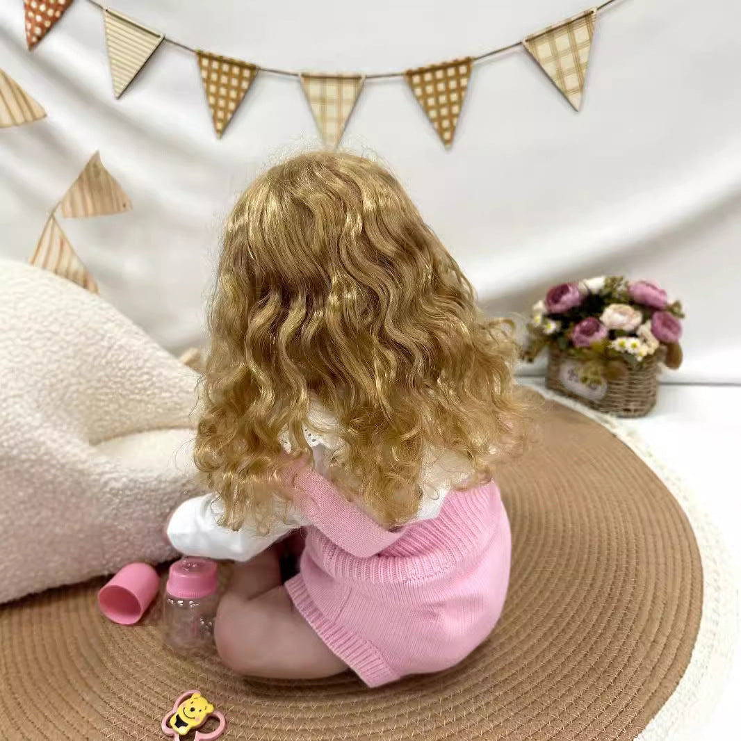 24 inch Reborn baby Dolls with Cloth Body Baby Realistic Newborn Baby Doll Play Toy for Girls Children