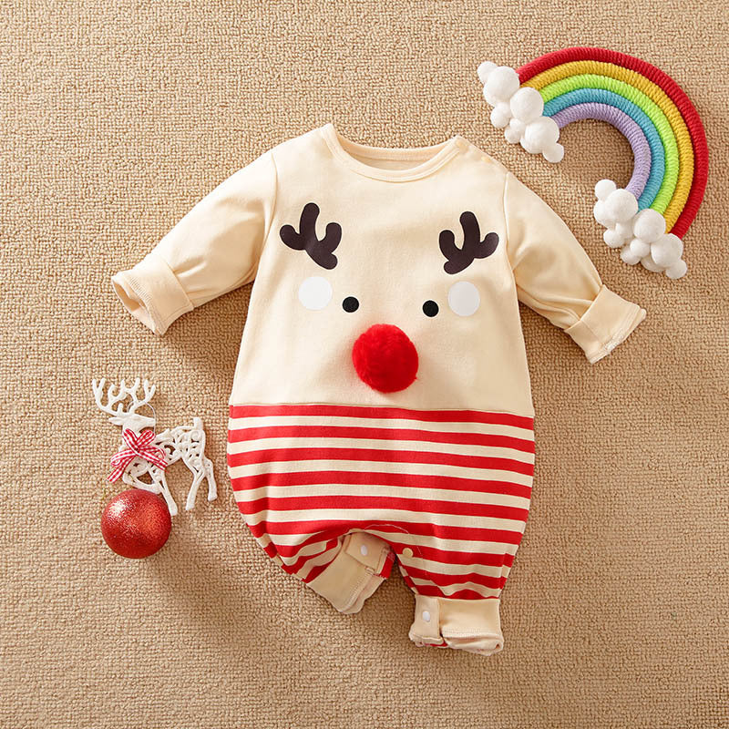 Various styles of Christmas party outfits for babies, suitable for 23/26/28-inch sizes