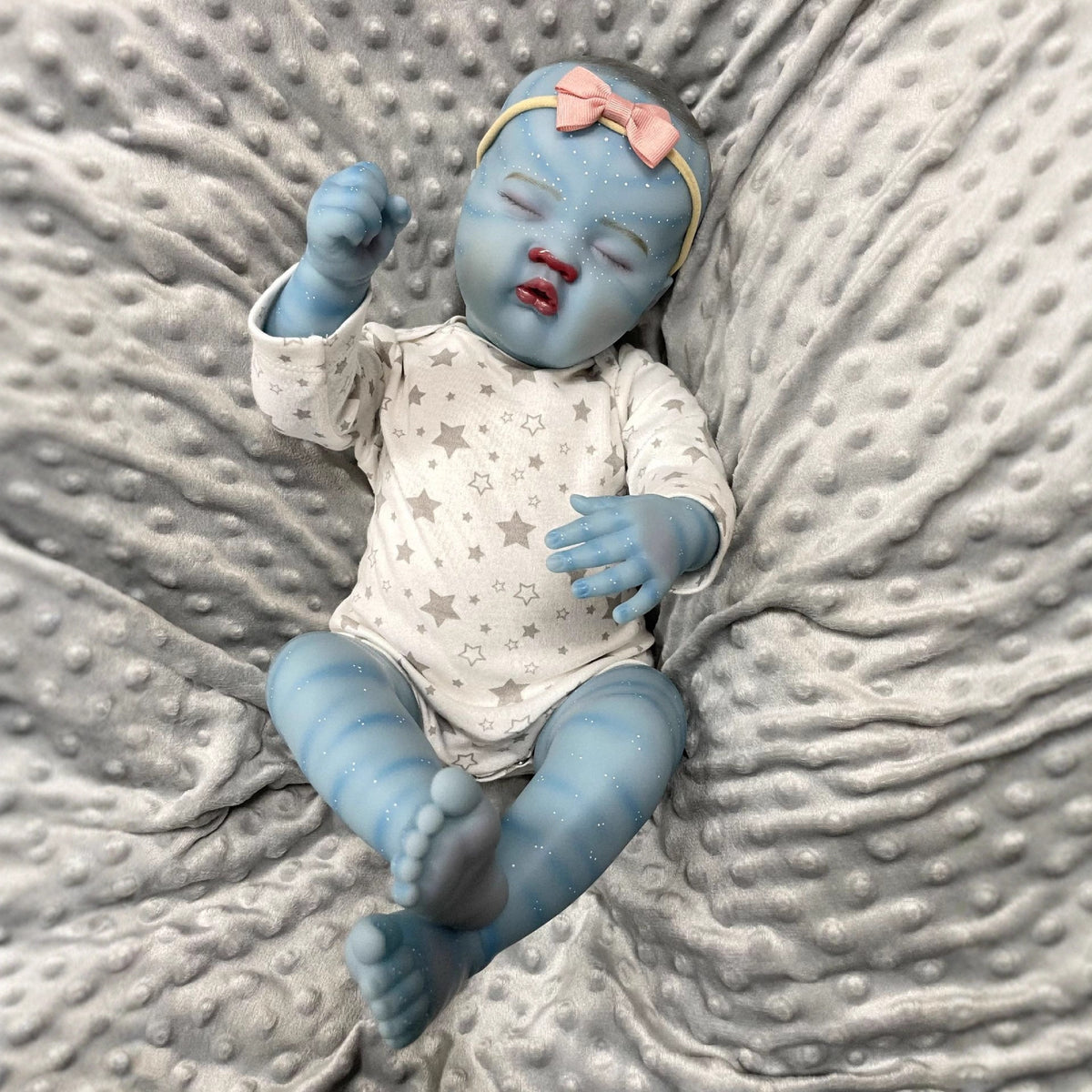 20 inch Cloth‑Body Fantasy Alien Reborn Doll, Perfect Keepsake for Birthdays & Holiday Celebrations