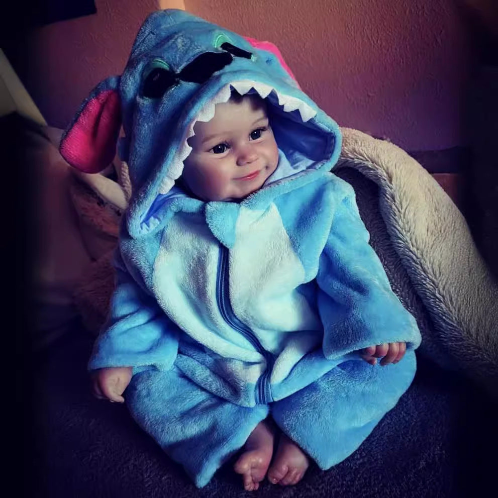24 inch Reborn Baby Dolls with Full vinyl Body Realistic Handcrafted of  Newborn Gir for gifts