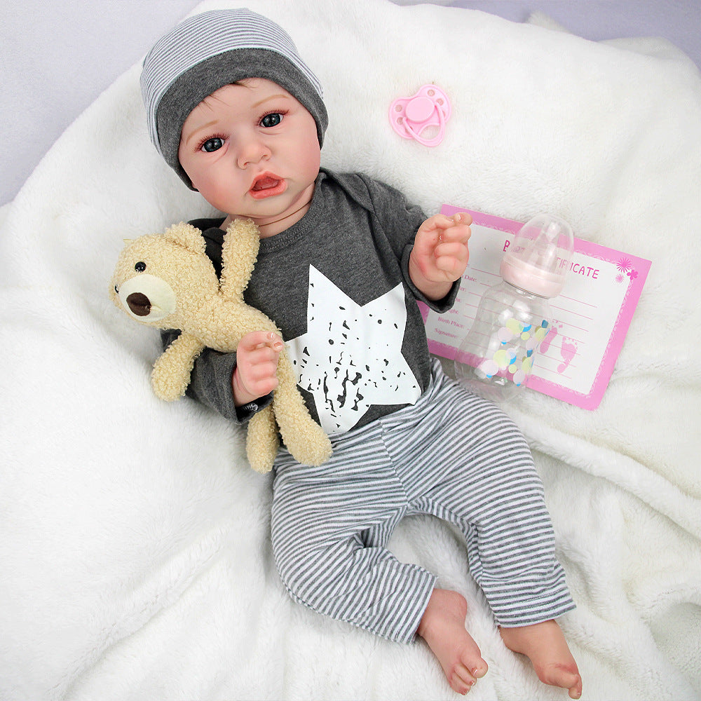 Reborn Baby Doll, 22 Inch Lifelike Realistic Baby Doll