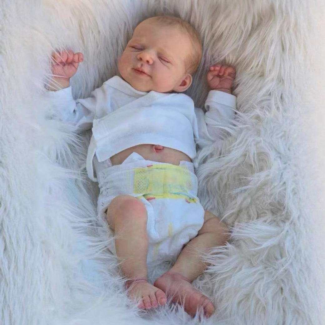50cm Simulated Baby Full Vinyl Reborn doll 3D Skin Pascle children's gift