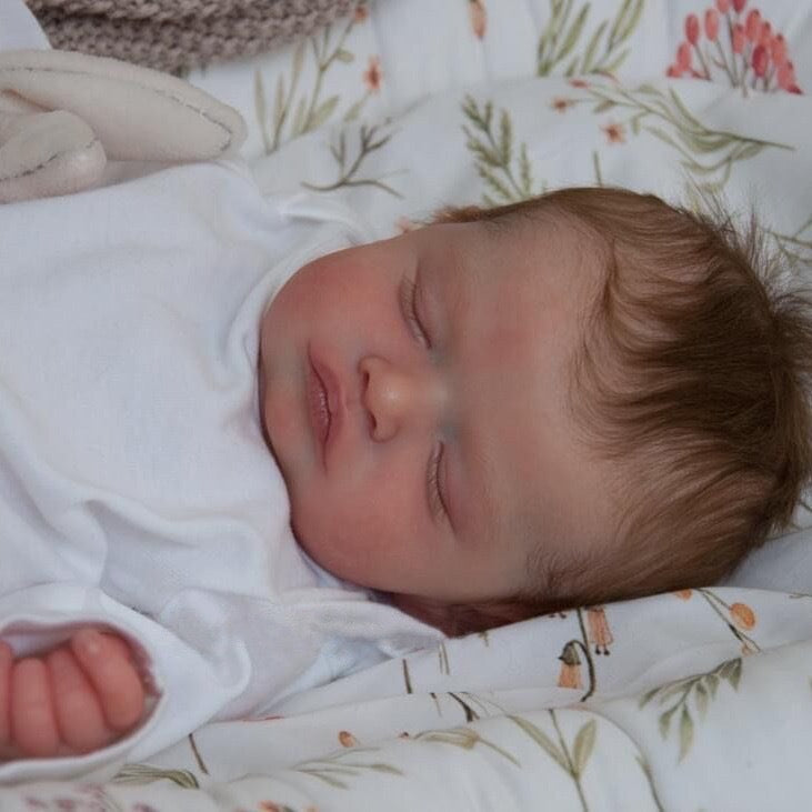 19 inch Reborn Dolls with Cloth Body Touch Soft Newborn Baby Dolls Toys for Girls Reborn Dolls