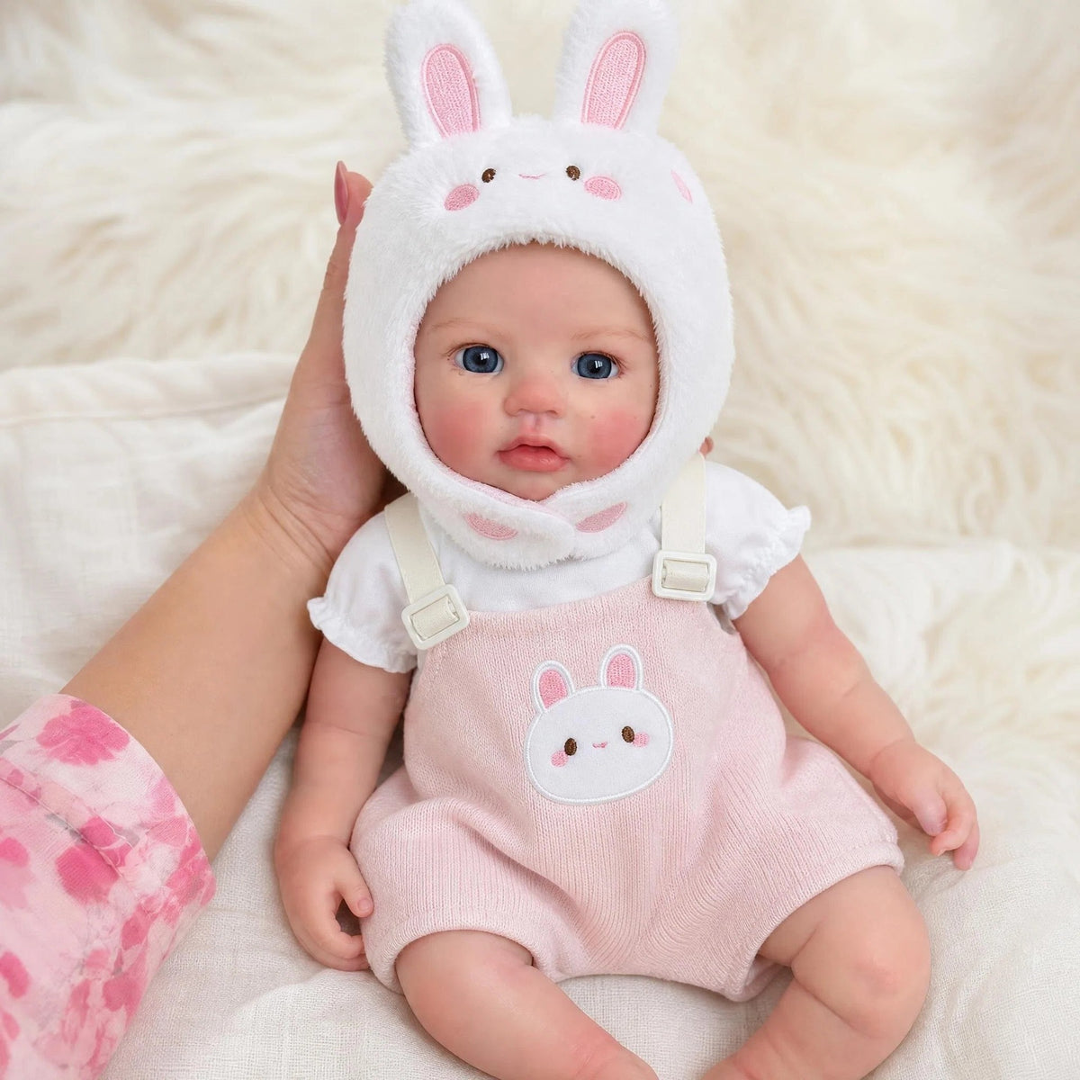 16 Inch Full Silicone Play Doll, Authentic Newborn Details, Perfect for Birthday Milestones & Holiday Seasons