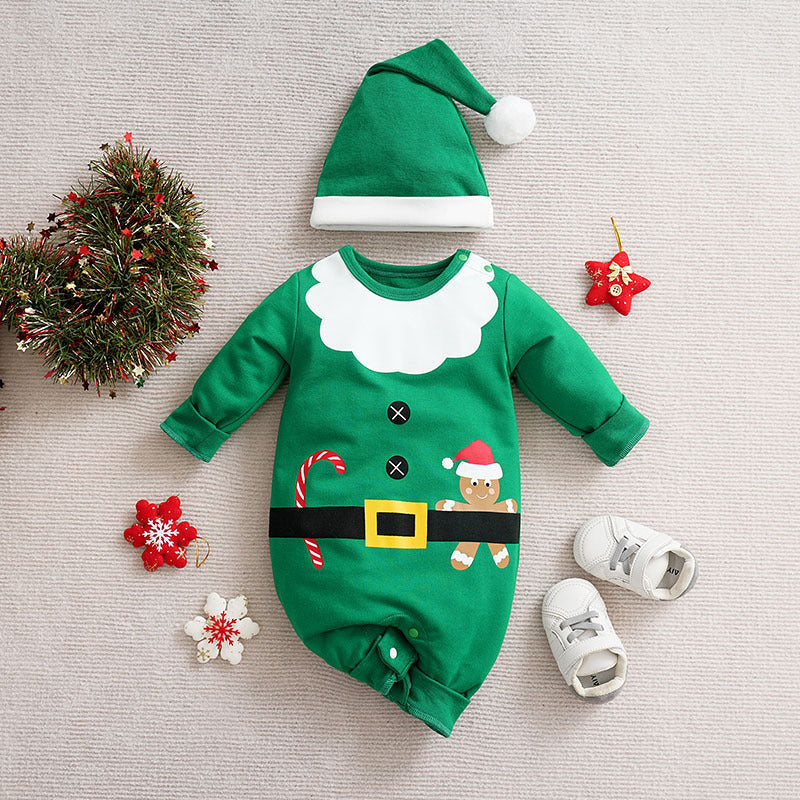 Suitable for 23/26/28 inch Christmas baby bodysuits